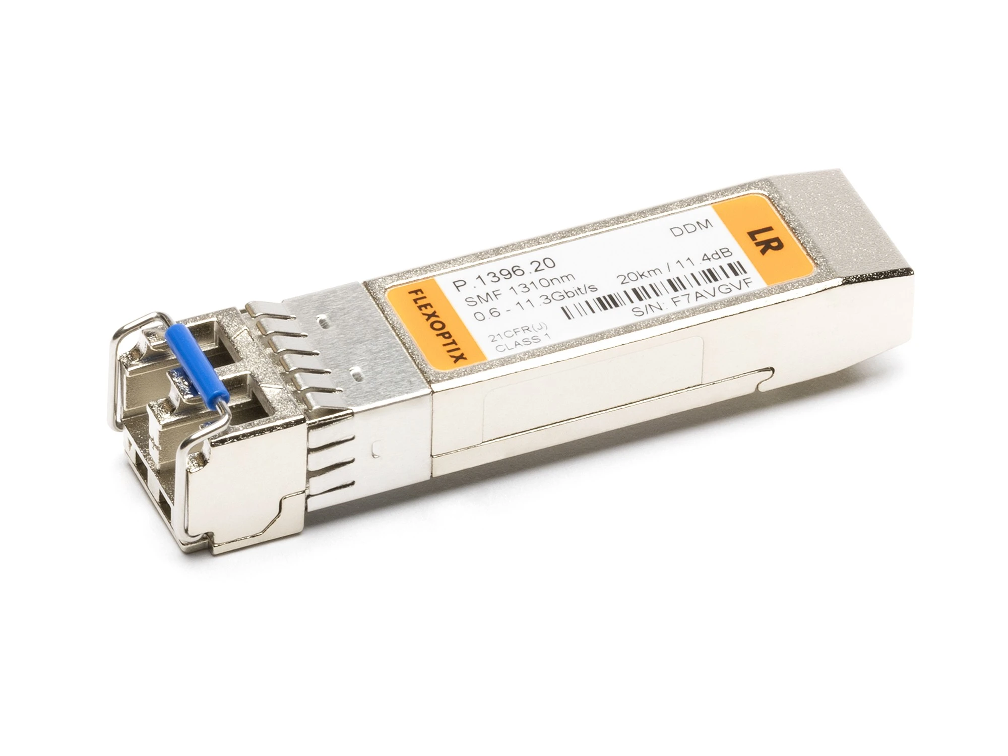 10G SFP+ LR 20 km, λ1310 nm, LC-Duplex, Singlemode